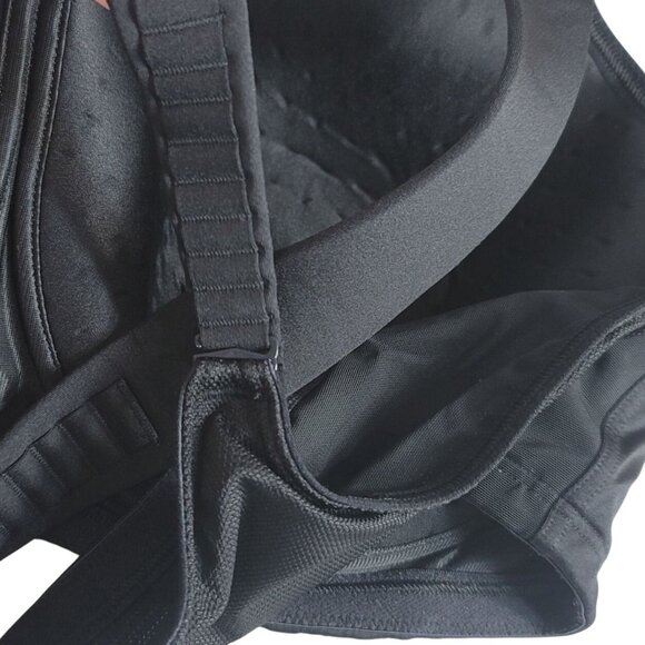 LIVI Underwire Sports Bra Black 46DDD Full Coverage Molded Max Support Wicking - Picture 10 of 13